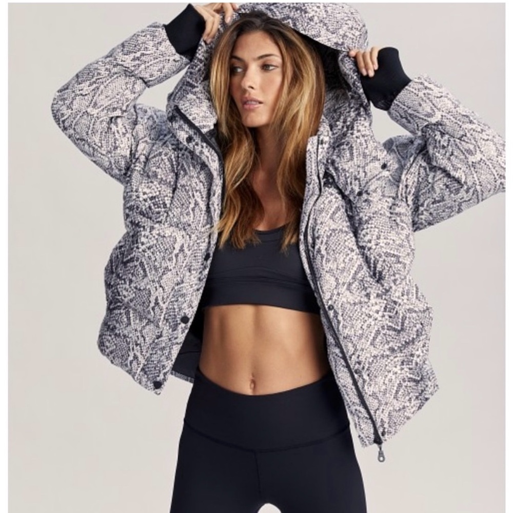 Varley Highland Snake Puffer jacket